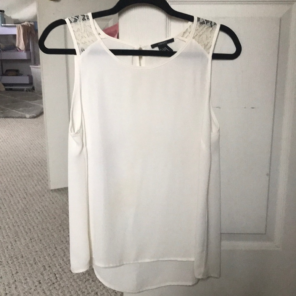 Forever 21 Sheer Tank Top